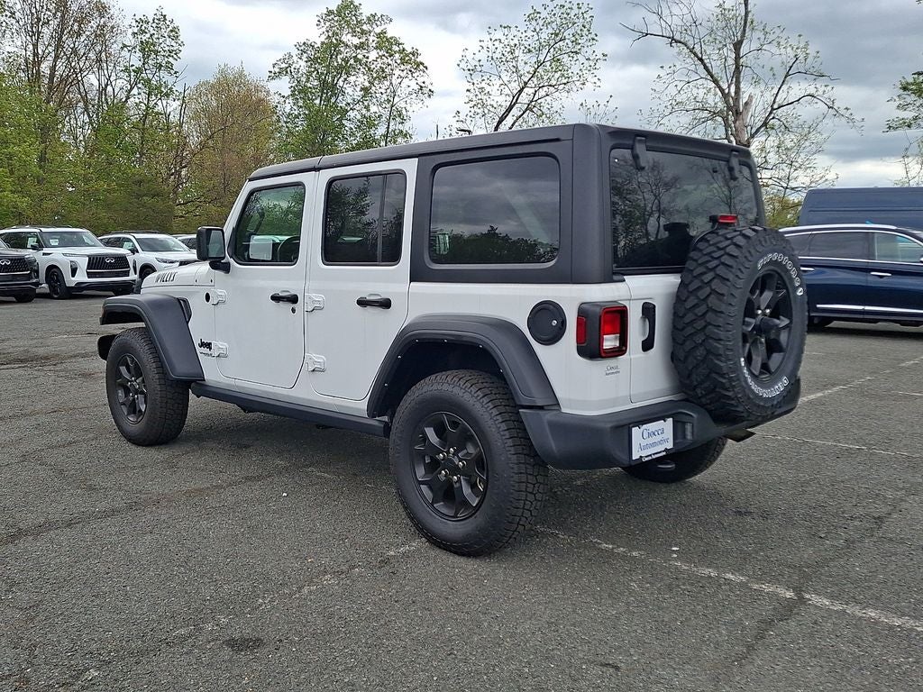 2022 Jeep Wrangler Unlimited Willys