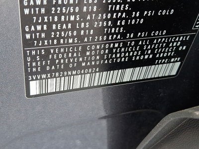 2022 Volkswagen Taos 1.5T SE