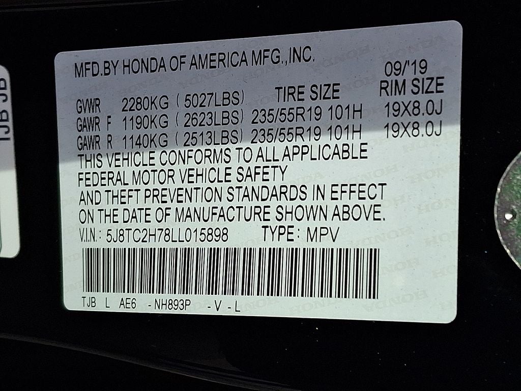2020 Acura RDX Advance Package SH-AWD