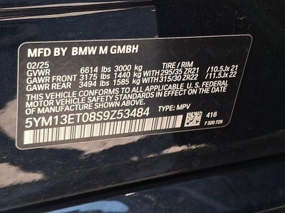 2025 BMW X5 M Competition