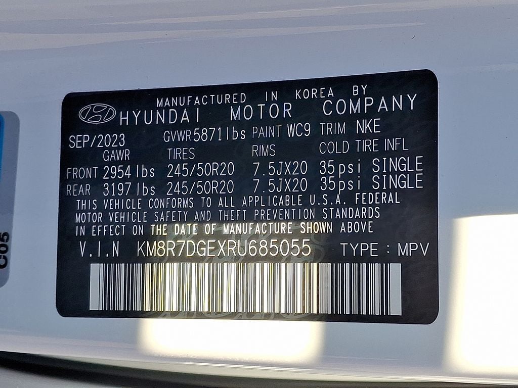 2024 Hyundai Palisade Calligraphy Night Edition