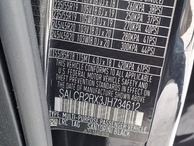 2018 Land Rover Discovery Sport HSE