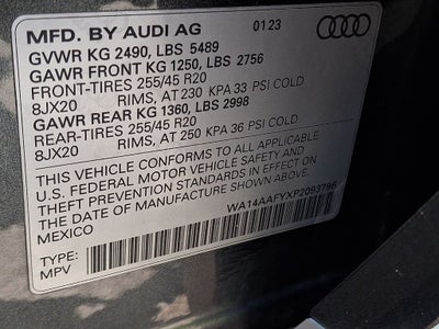 2023 Audi Q5 Sportback 45 S line Premium quattro