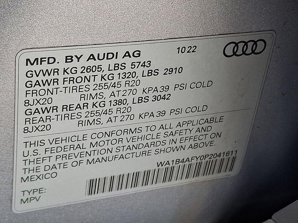 2023 Audi SQ5 Premium Plus quattro