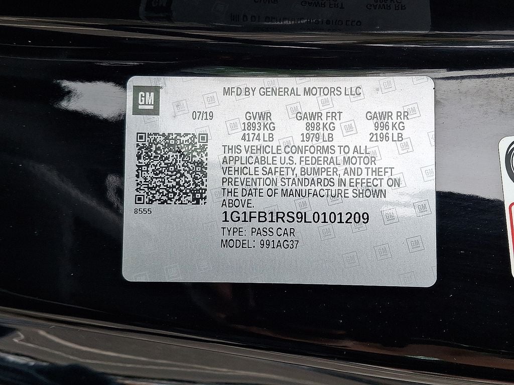 2020 Chevrolet Camaro 1LT