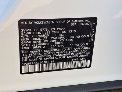 2025 Volkswagen Atlas Cross Sport 2.0T SEL