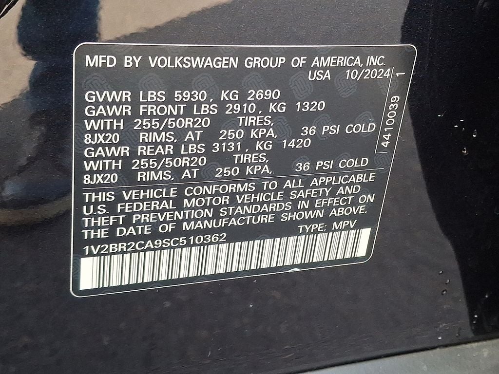 2025 Volkswagen Atlas 2.0T SEL