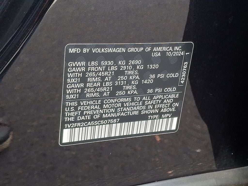 2025 Volkswagen Atlas 2.0T SEL Premium R-Line