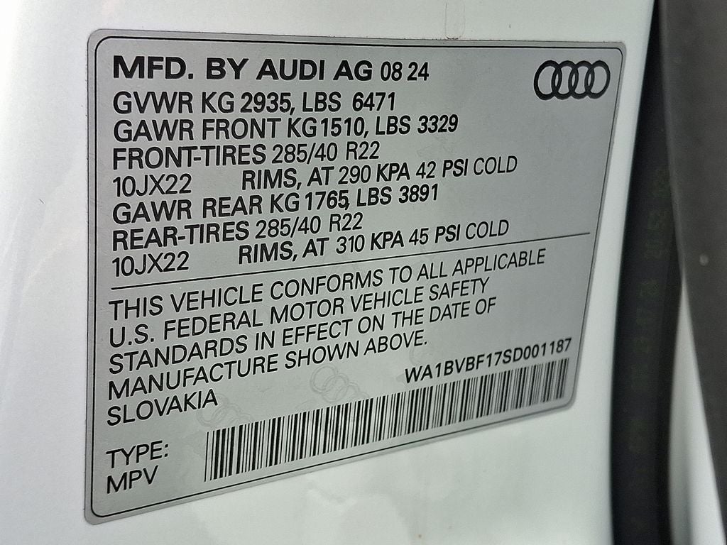 2025 Audi Q8 55 Premium Plus quattro