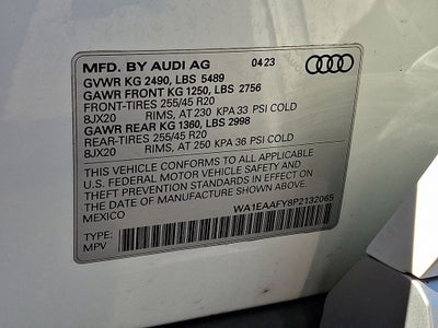 2023 Audi Q5 45 S line Premium Plus quattro