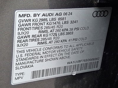 2025 Audi Q7 55 Premium Plus quattro