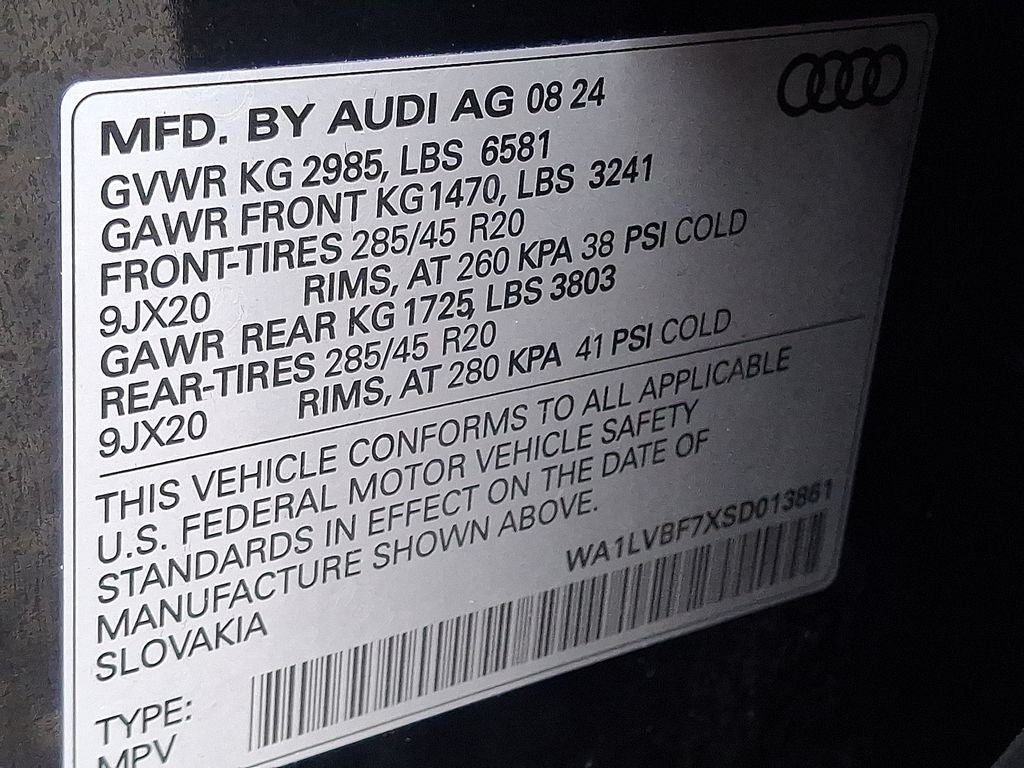 2025 Audi Q7 55 Premium Plus quattro