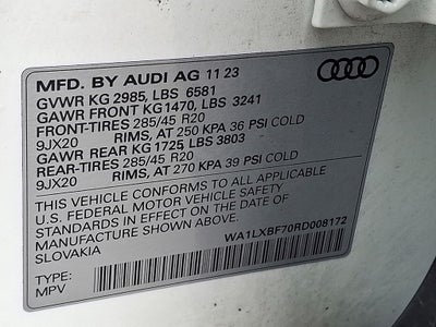 2024 Audi Q7 55 Premium Plus quattro