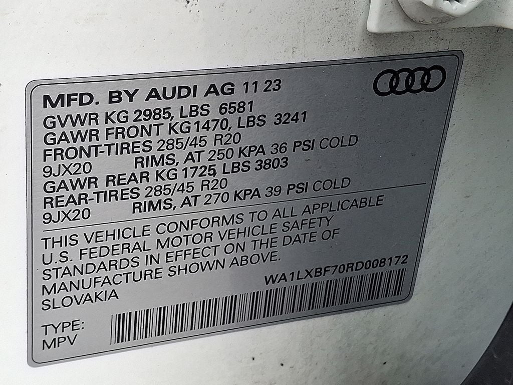 2024 Audi Q7 55 Premium Plus quattro