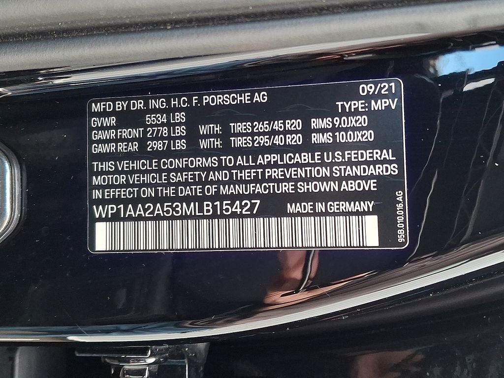 2021 Porsche Macan Base