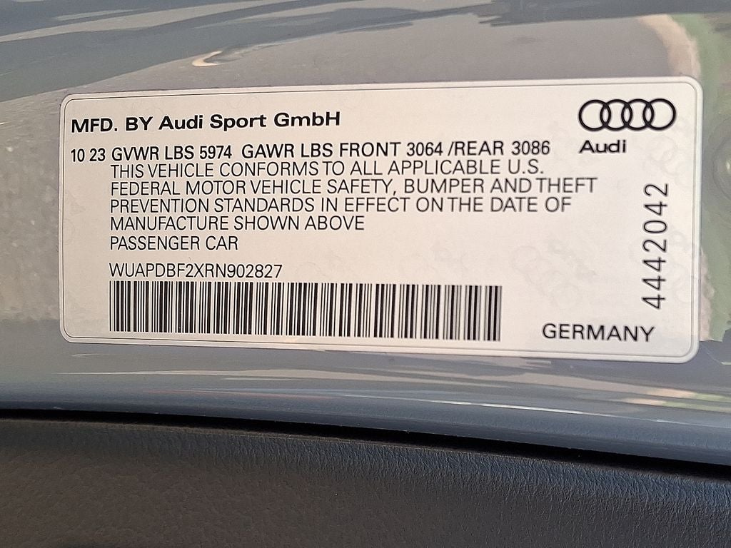 2024 Audi RS 7 4.0T Performance quattro