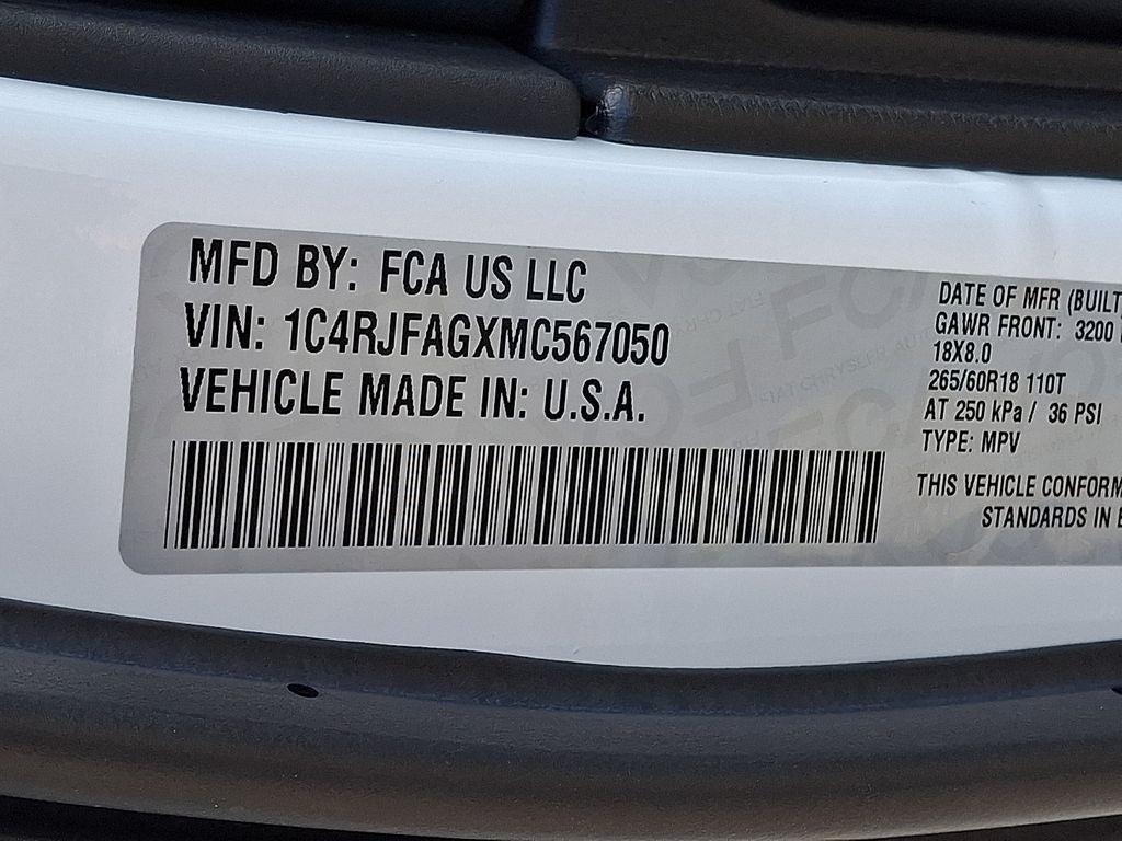 2021 Jeep Grand Cherokee Laredo E