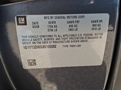 2010 Chevrolet Corvette Grand Sport 4LT
