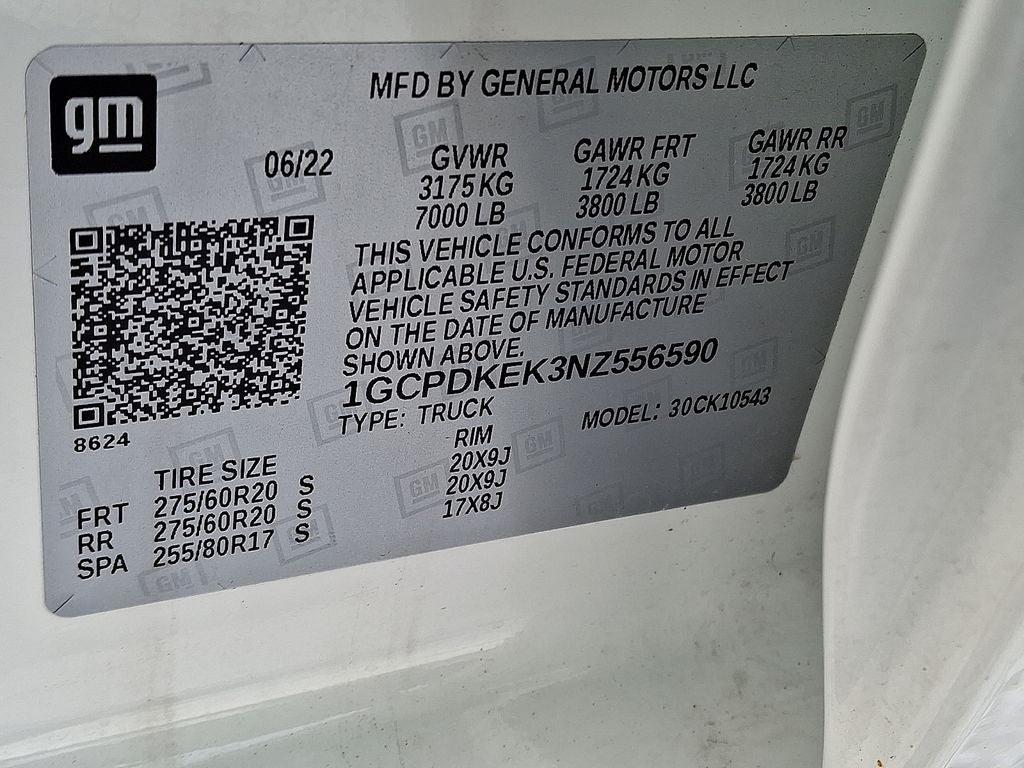 2022 Chevrolet Silverado 1500 LT