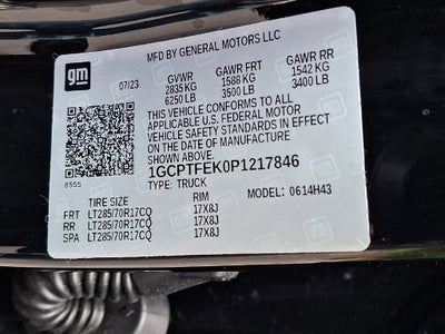 2023 Chevrolet Colorado ZR2