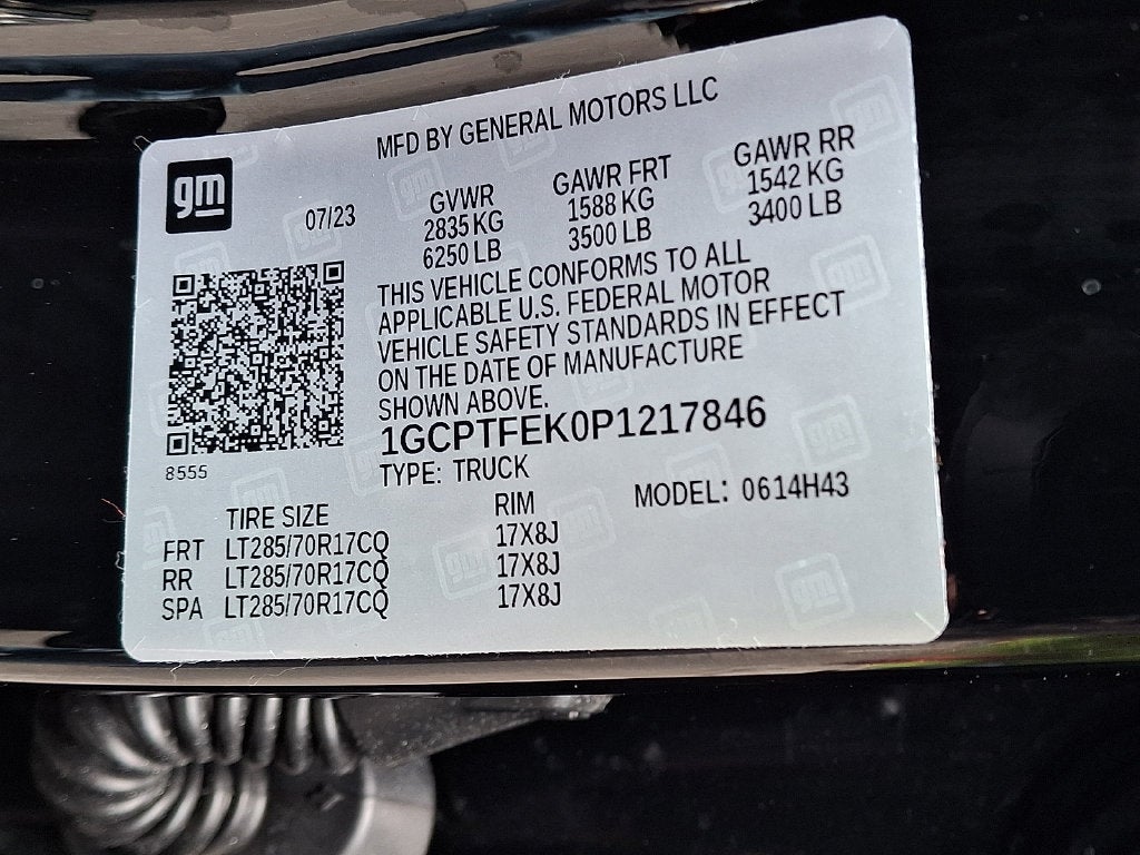 2023 Chevrolet Colorado ZR2