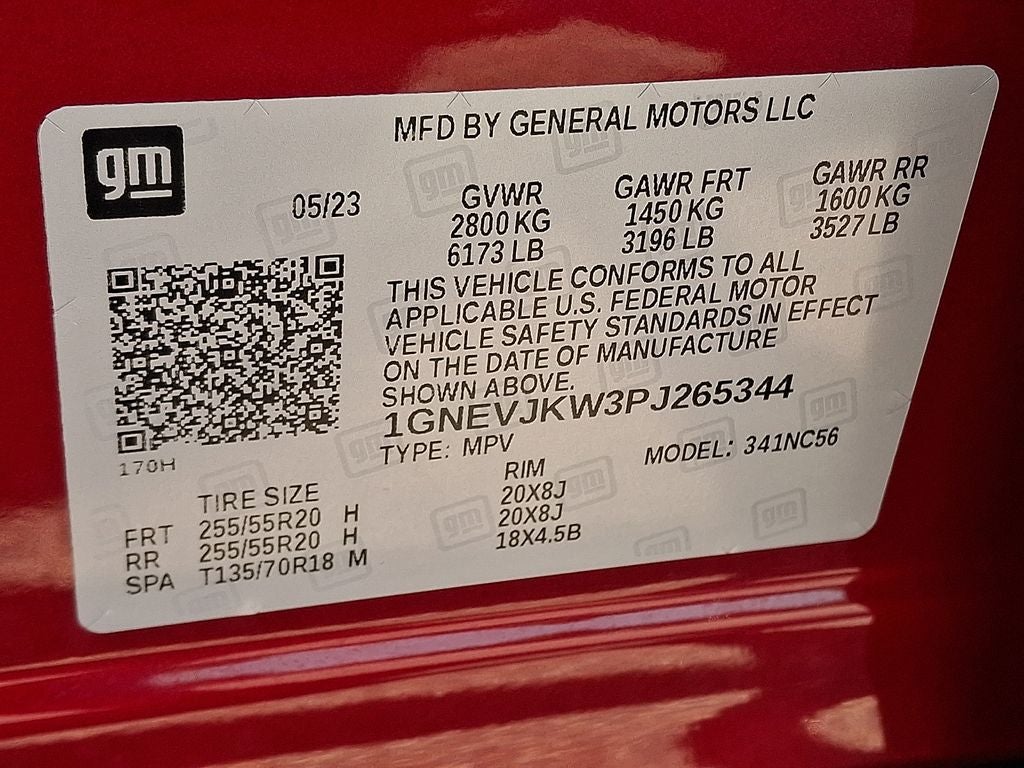 2023 Chevrolet Traverse RS
