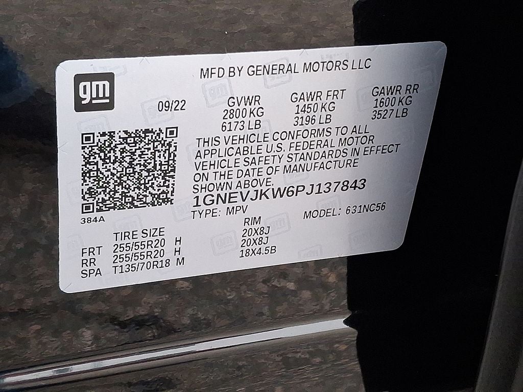 2023 Chevrolet Traverse RS