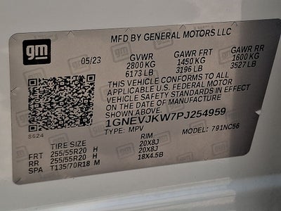 2023 Chevrolet Traverse RS