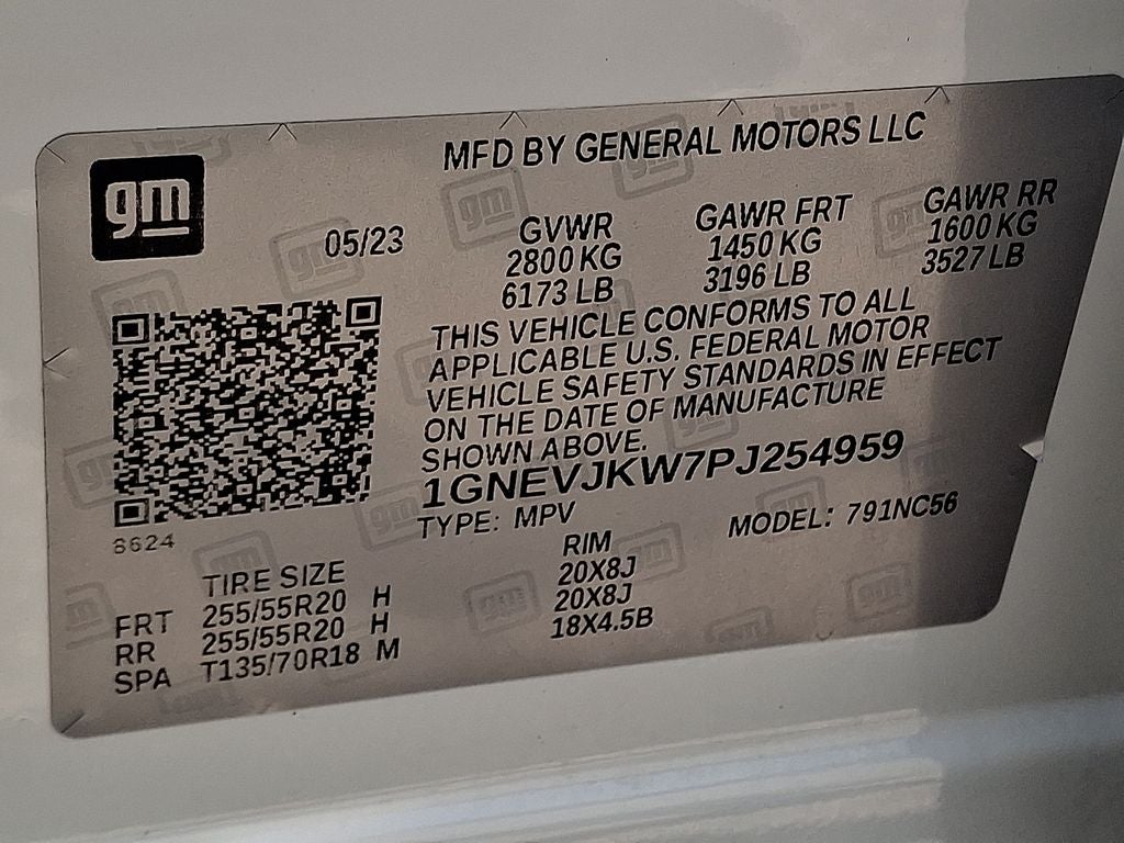 2023 Chevrolet Traverse RS