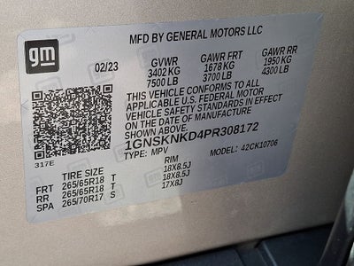 2023 Chevrolet Tahoe LT
