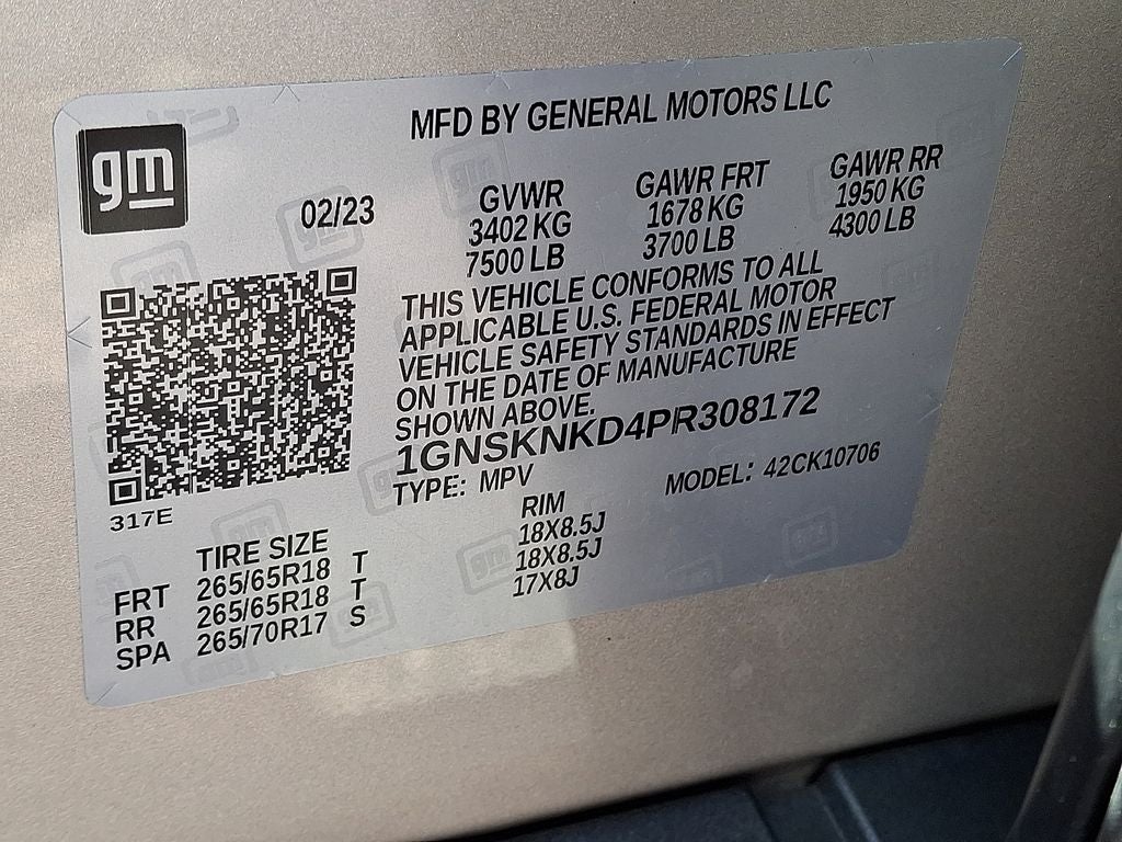 2023 Chevrolet Tahoe LT