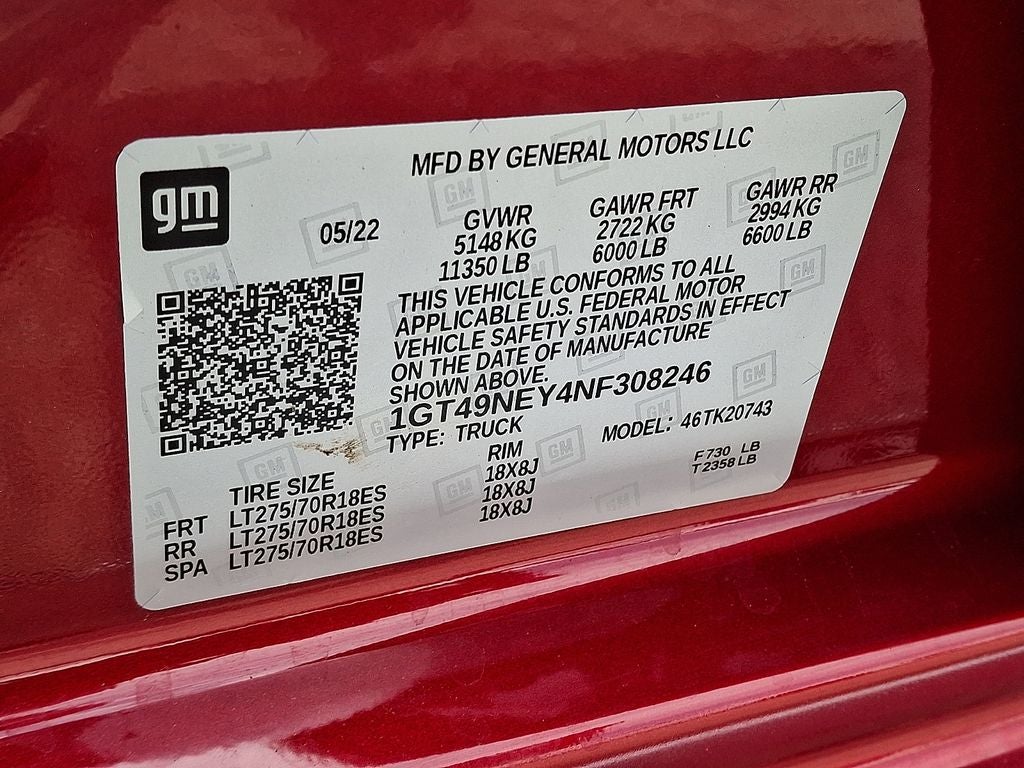 2022 GMC Sierra 2500HD SLT