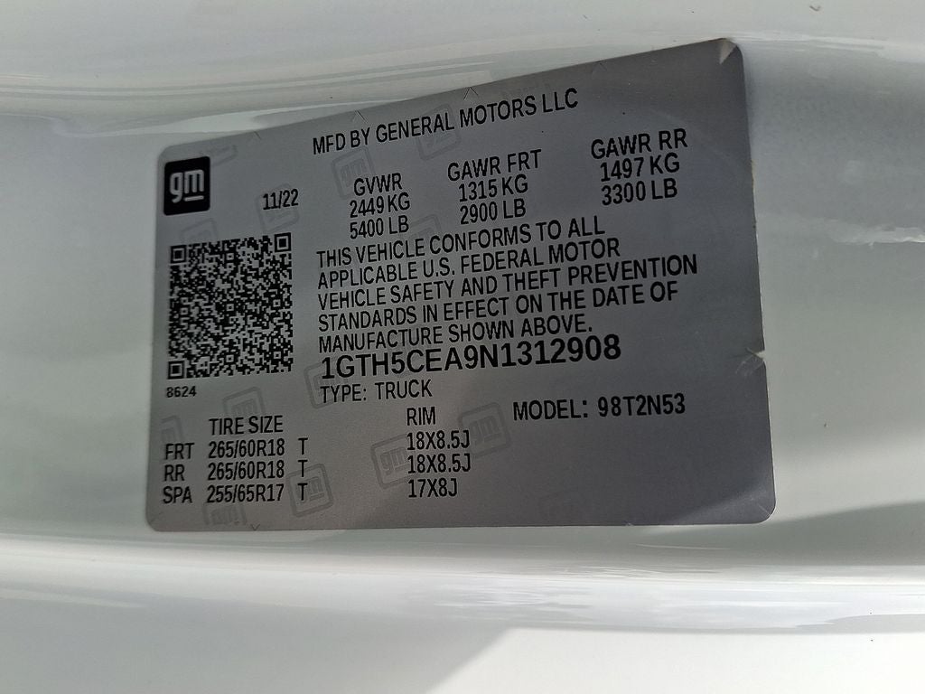 2022 GMC Canyon Elevation