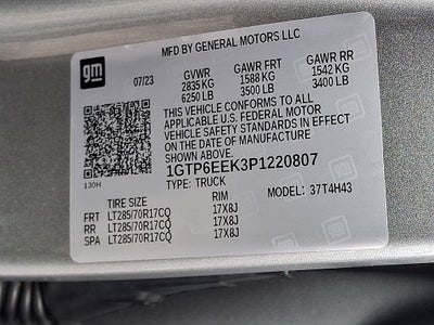 2023 GMC Canyon AT4X