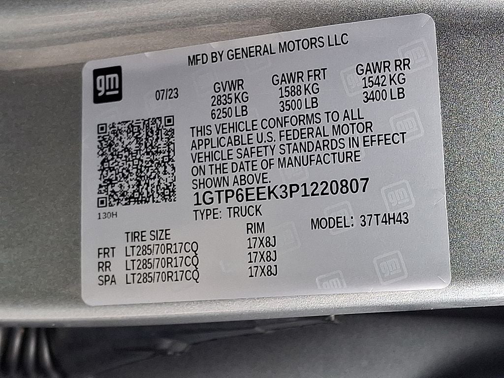 2023 GMC Canyon AT4X