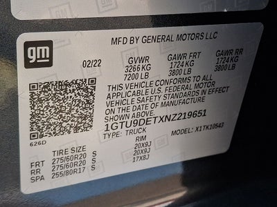 2022 GMC Sierra 1500 Limited SLT