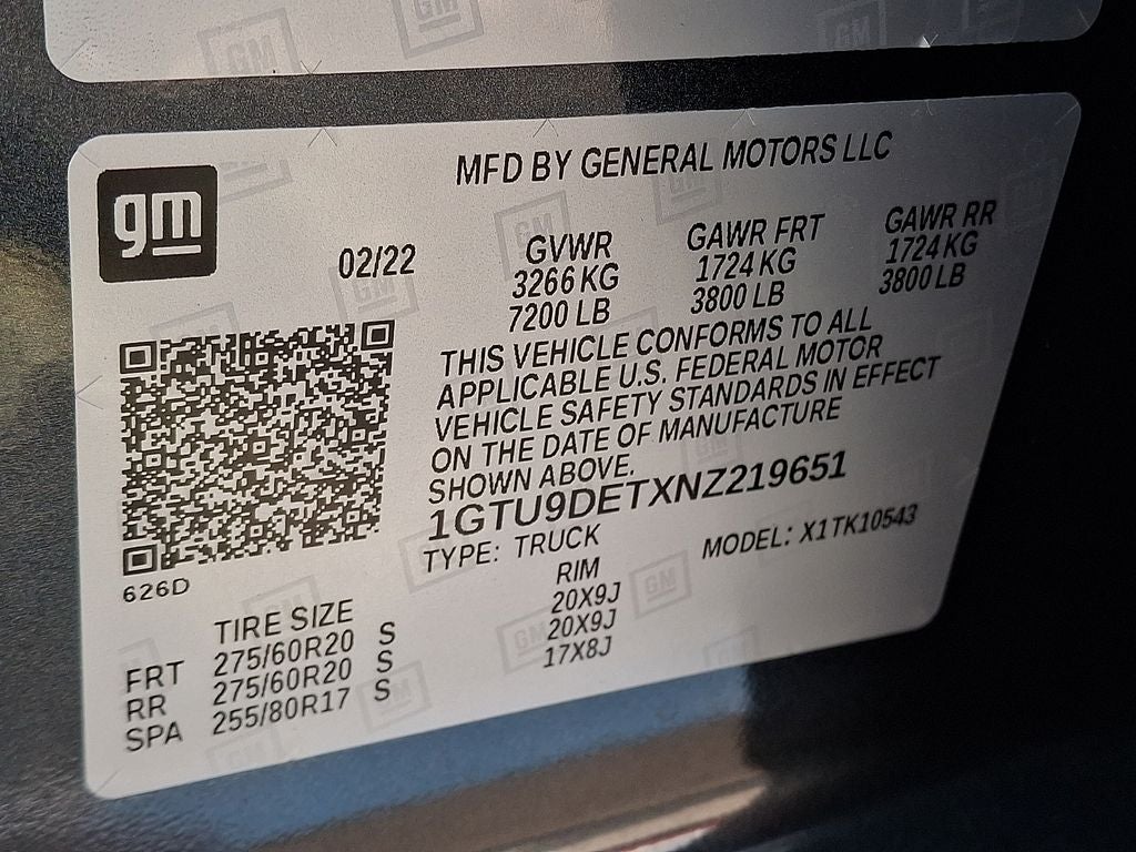 2022 GMC Sierra 1500 Limited SLT