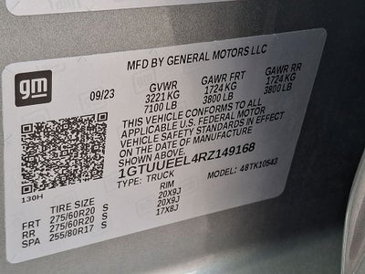 2024 GMC Sierra 1500 AT4