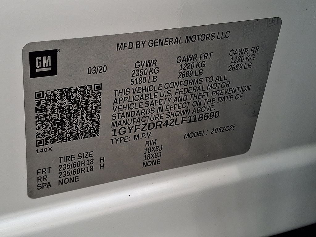 2020 Cadillac XT4 Premium Luxury