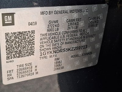 2019 Cadillac XT5 Luxury