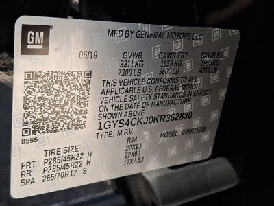 2019 Cadillac Escalade Premium Luxury