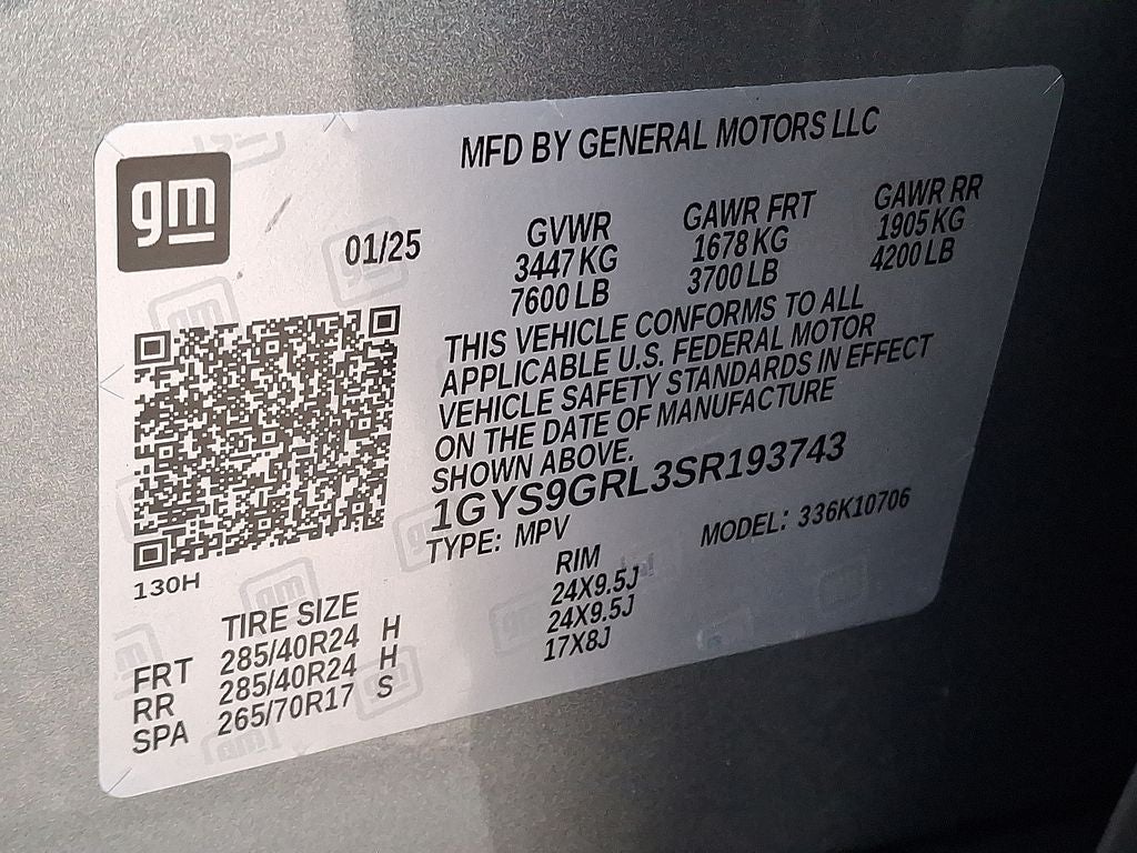 2025 Cadillac Escalade Sport Platinum