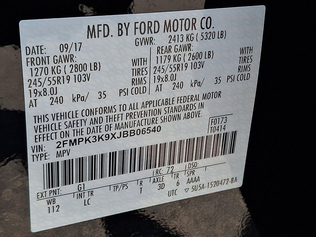 2018 Ford Edge Titanium