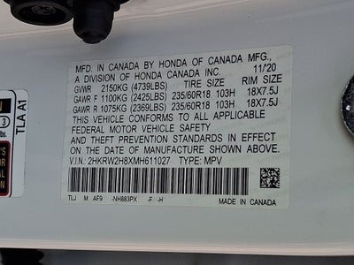 2021 Honda CR-V EX-L