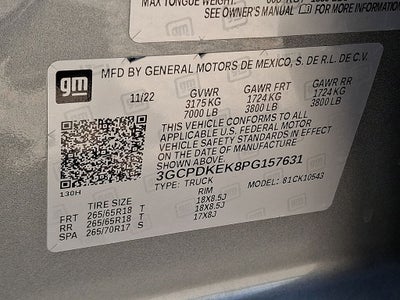 2023 Chevrolet Silverado 1500 LT