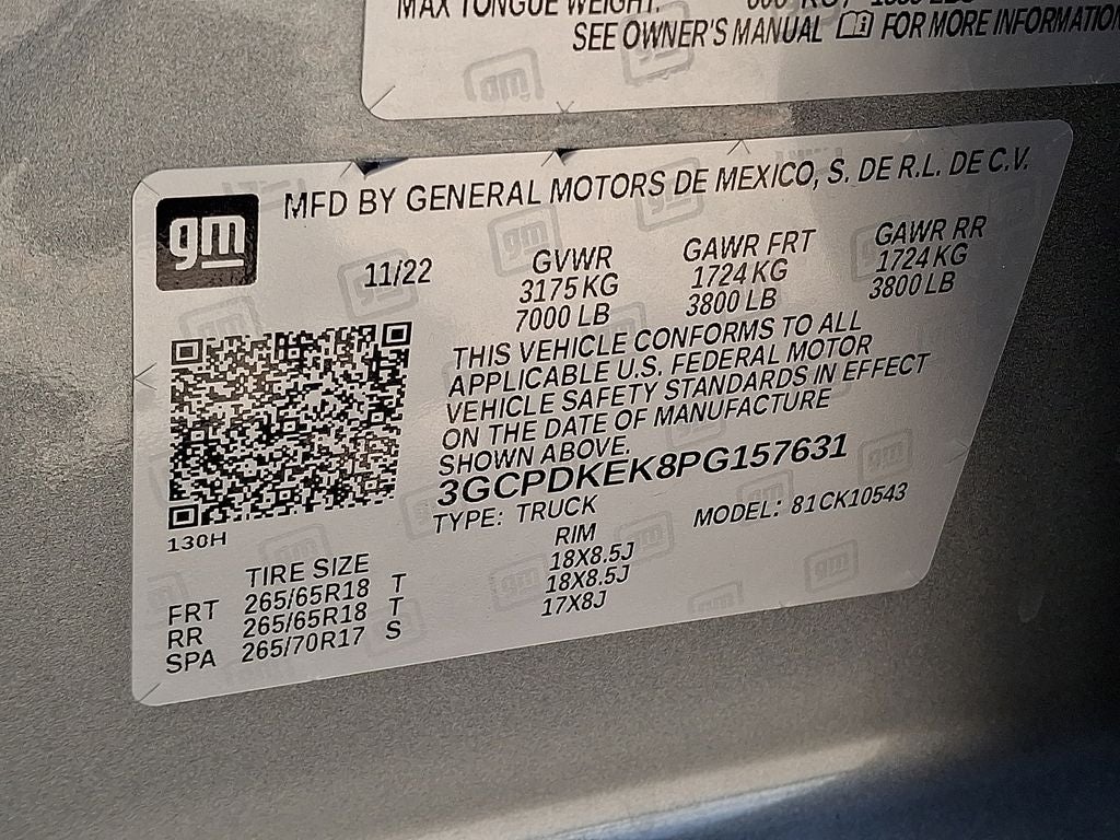 2023 Chevrolet Silverado 1500 LT