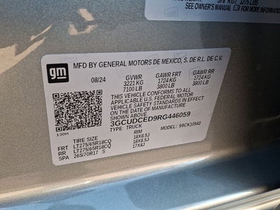 2024 Chevrolet Silverado 1500 Custom Trail Boss