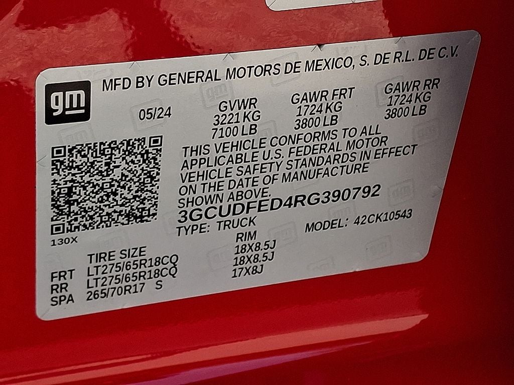 2024 Chevrolet Silverado 1500 LT Trail Boss