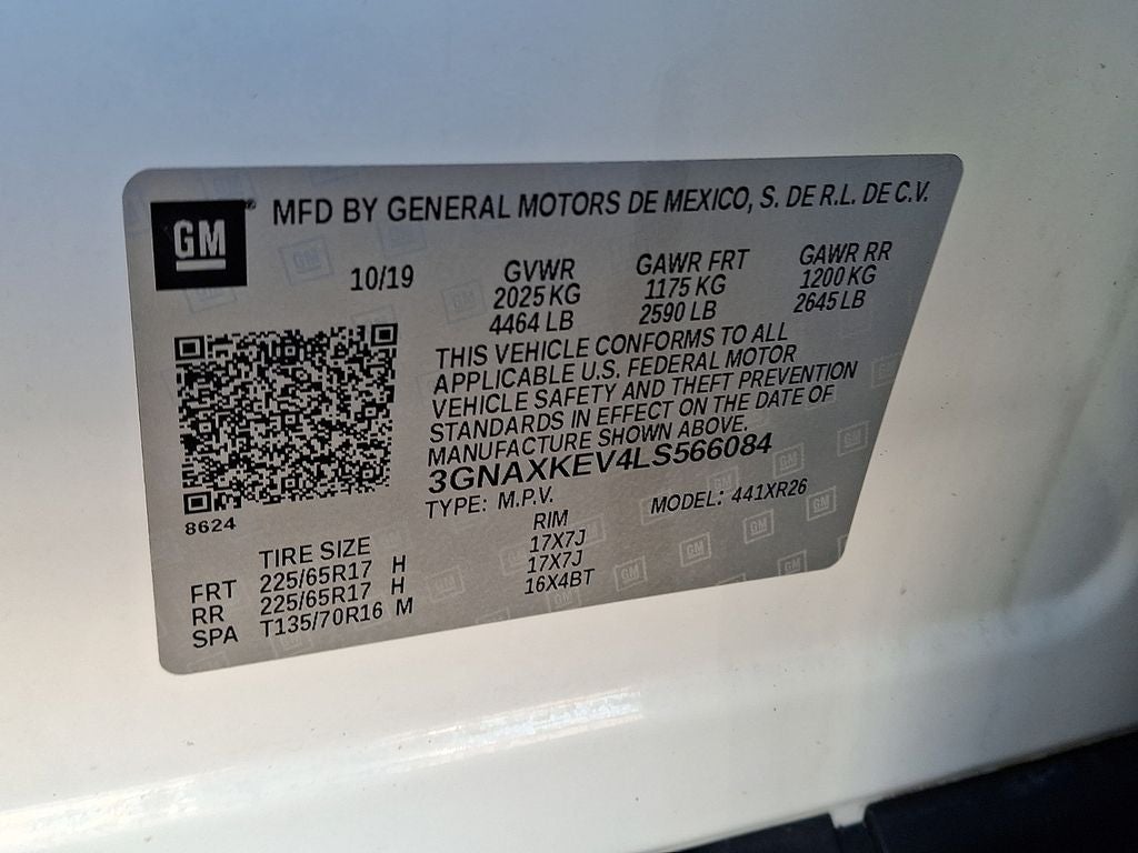 2020 Chevrolet Equinox LT