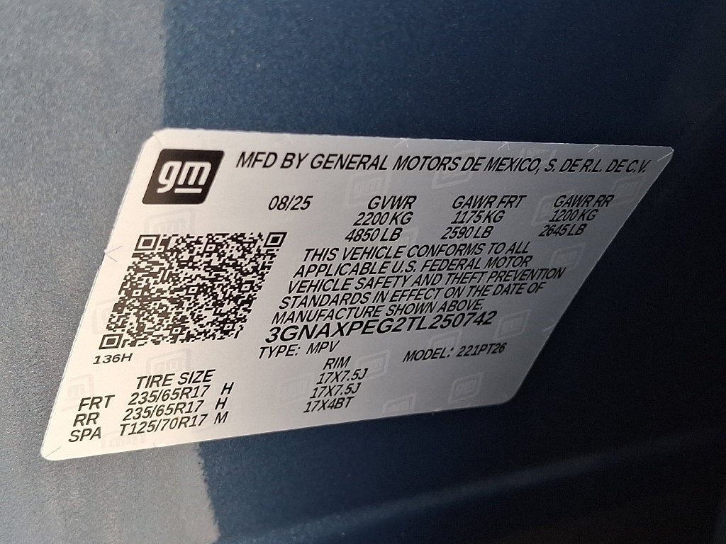 2026 Chevrolet Equinox LT